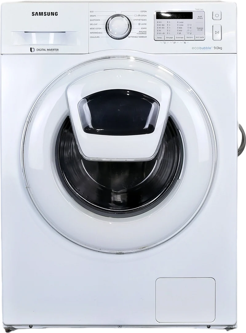 Lave-linge Hublot 9 kg Reconditionné SAMSUNG WW90K5413WW