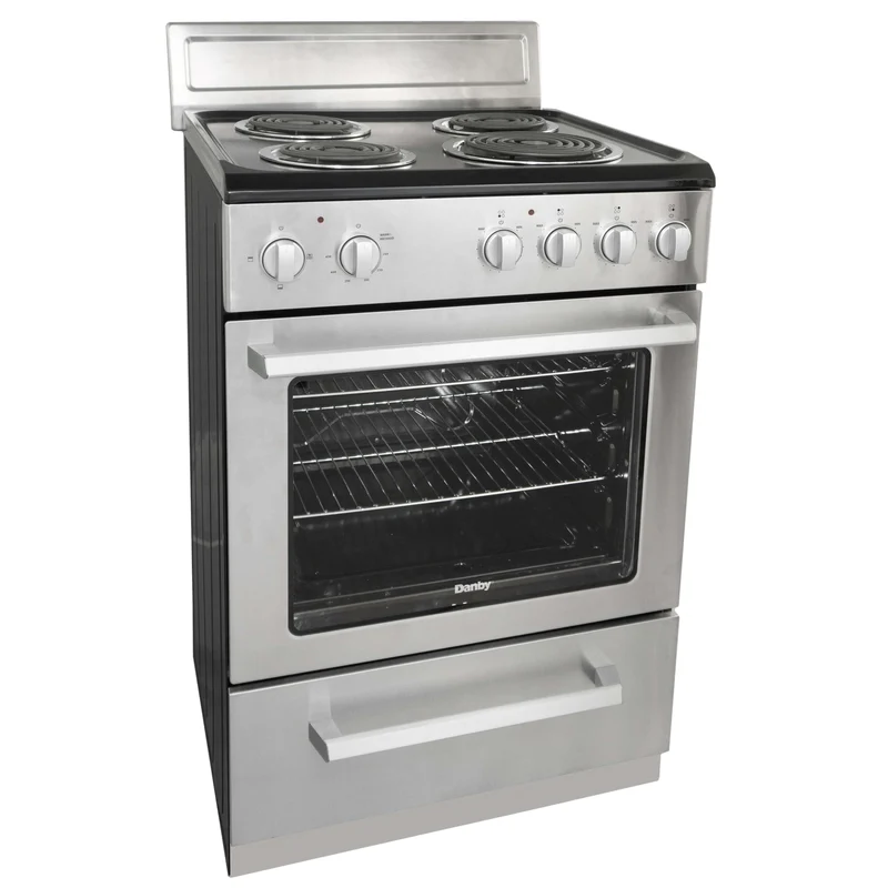 Danby Cuisinière amovible électrique de 24 po. avec cuisson uniforme DERM240BSSC - 174545