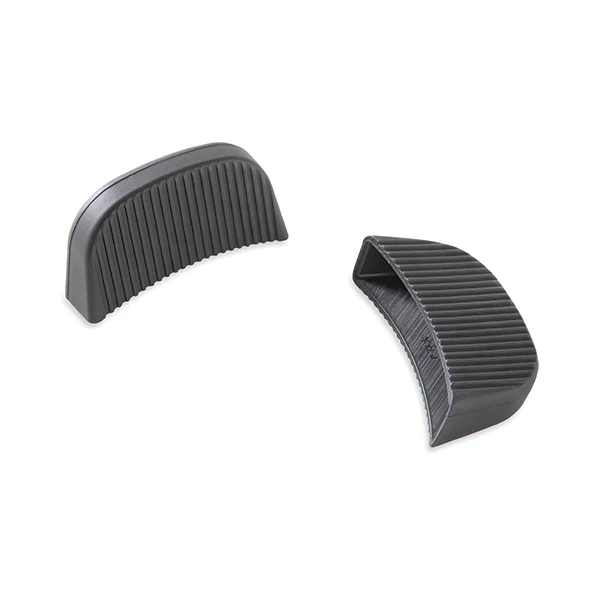 Set 2 maniques en silicone noir Mathon