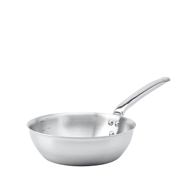 Sauteuse bombée tout inox Alchimy 24 cm De Buyer