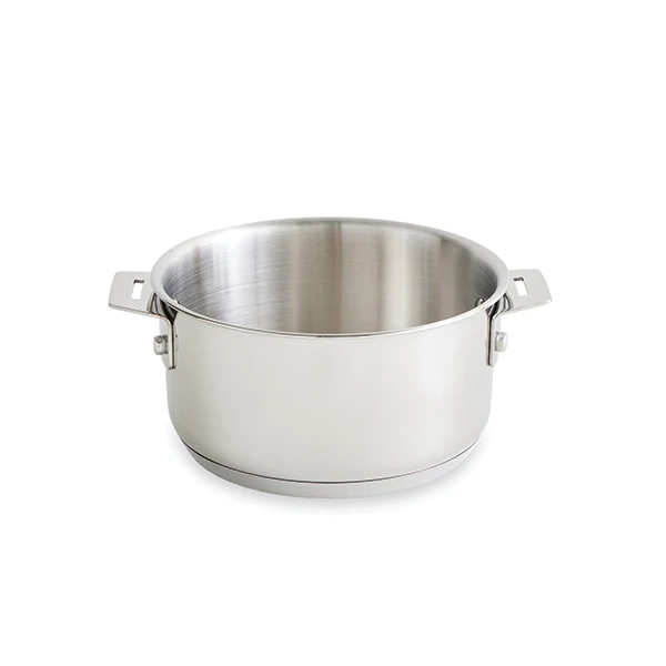 Casserole inox Clips'Inox sans manche 14 cm Mathon