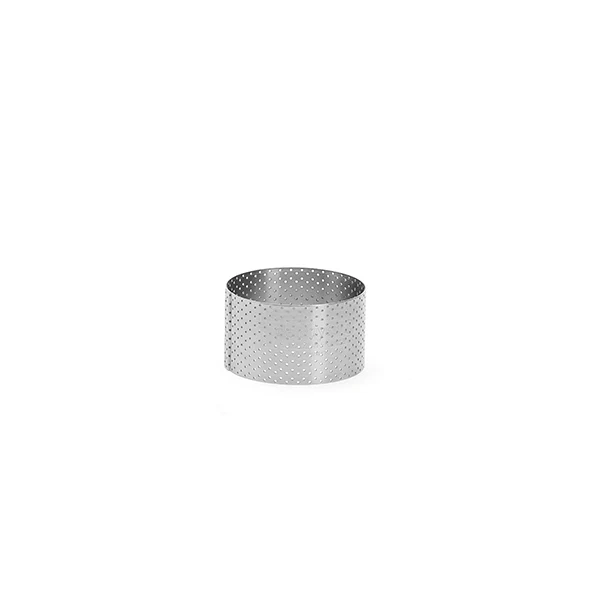 Cercle perforé inox 7,5 cm De Buyer