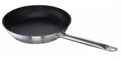 Poêle Chef avec revêtement antiadhésif DIAMAS PRO Chef, inox 36 cm
