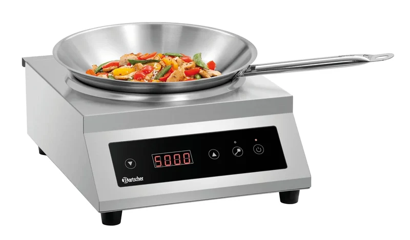 Bartscher wok à induction Ø 280 mm, 5 kW