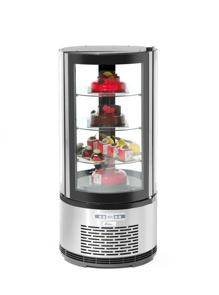 Vitrine à gâteaux ronde 100 l