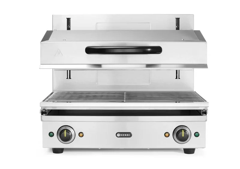 Salamandre 2 zones de chauffe réglable en hauteur, 600x520x(H)530mm