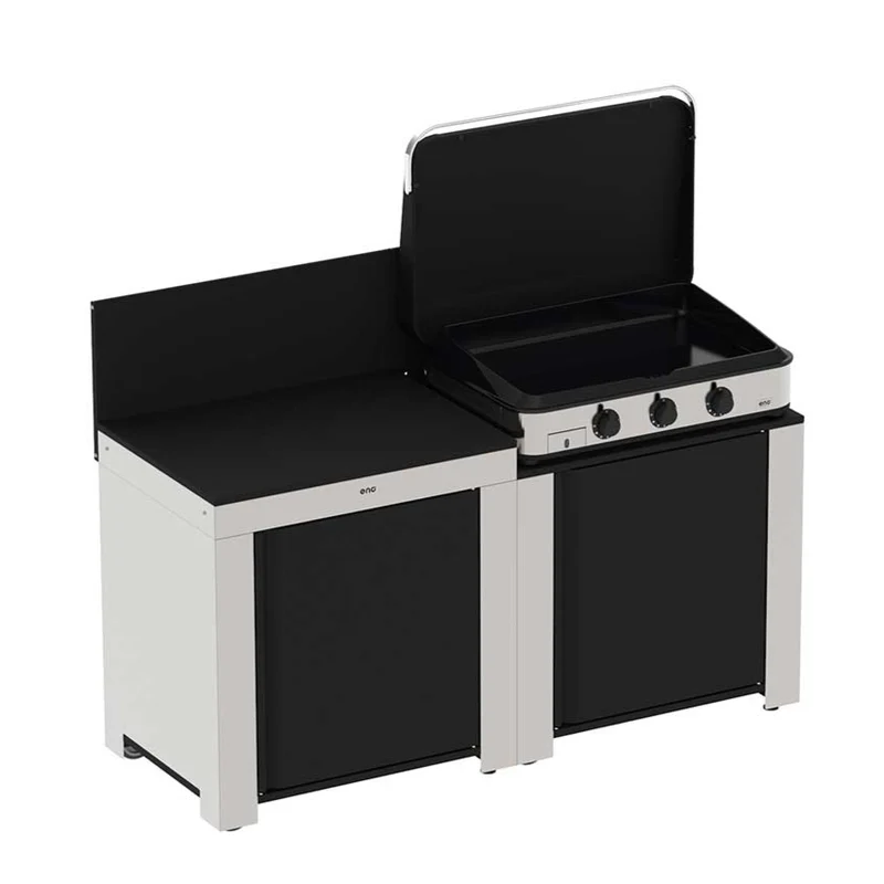 Cuisine 2 Eléments avec plancha Enosign80 - ENO