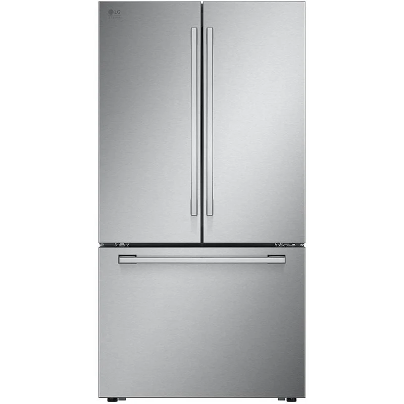 LG STUDIO Réfrigérateur trois portes avec porte à deux battants à profondeur de comptoir de 36 po, 26,5 pi cu avec technologie ThinQ® SRFB27S3 - 184669