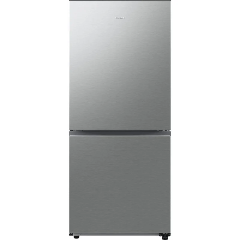 Samsung Réfrigérateur à congélateur inférieur à profondeur de comptoir de 30 po, 16 pi cu avec compression de l'onduleur numérique RB16DG6000SL - 183299