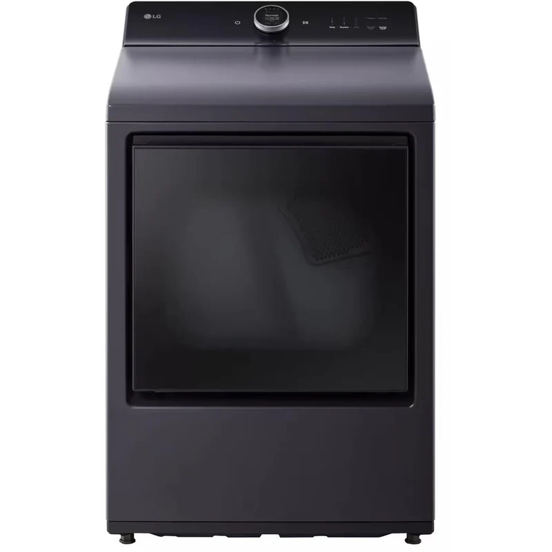 LG Sécheuse électrique de 7,3 pi. cu. avec porte EasyLoad™ et capteur AI DLEX8600BE - 184282