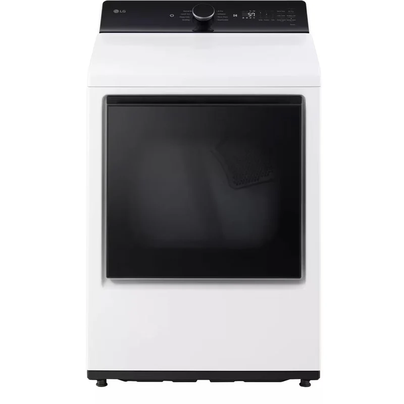 LG Sécheuse électrique de 7,3 pi. cu. avec porte EasyLoad™ et détection AI DLE8400WE - 182850