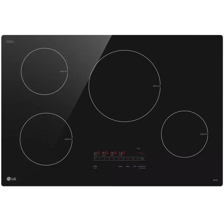 LG Table de cuisson encastrée à induction de 30 pouces avec UltraHeat™ CBIH3013BE - 184537