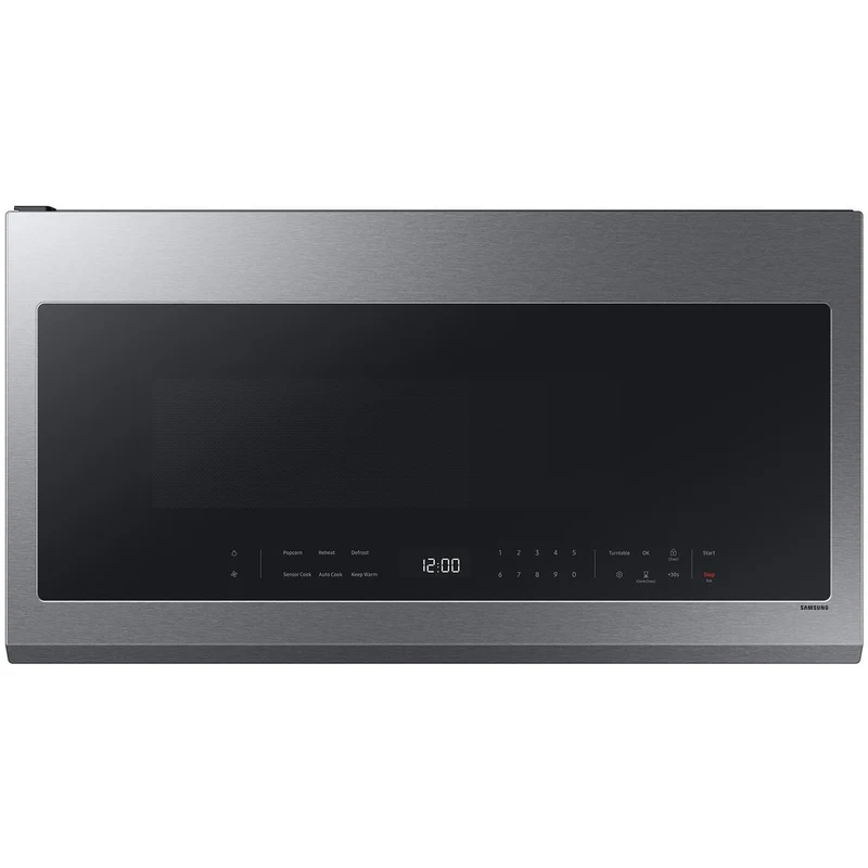 Samsung Four à micro-ondes à hotte intégrée Smart de 30 po, 2,1 pi cu ME21DG6300SR - 182515