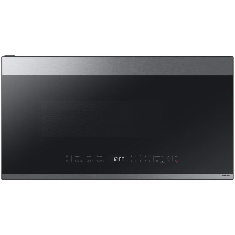 Samsung Four à micro-ondes à hotte intégrée Smart Bespoke de 30 po, 2,1 pi cu ME21DG6500SR - 182285