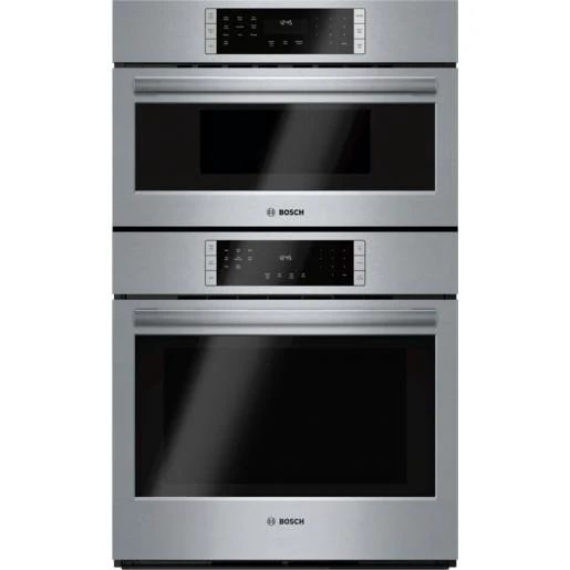Bosch Four mural encastré combiné de 30 po, 6,2 pi cu avec programmes SpeedChef™ HBL8753UC
