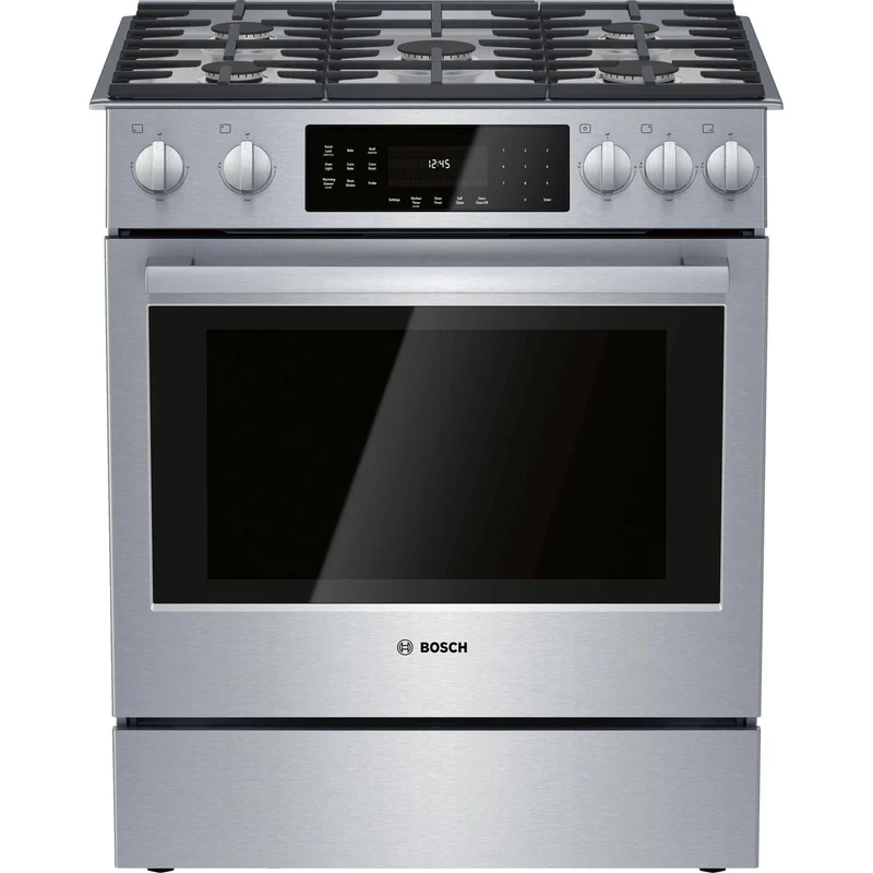 Bosch Cuisinière encastrable à gaz de 30 po avec 9 modes de cuisson spécialisés HGIP056UC