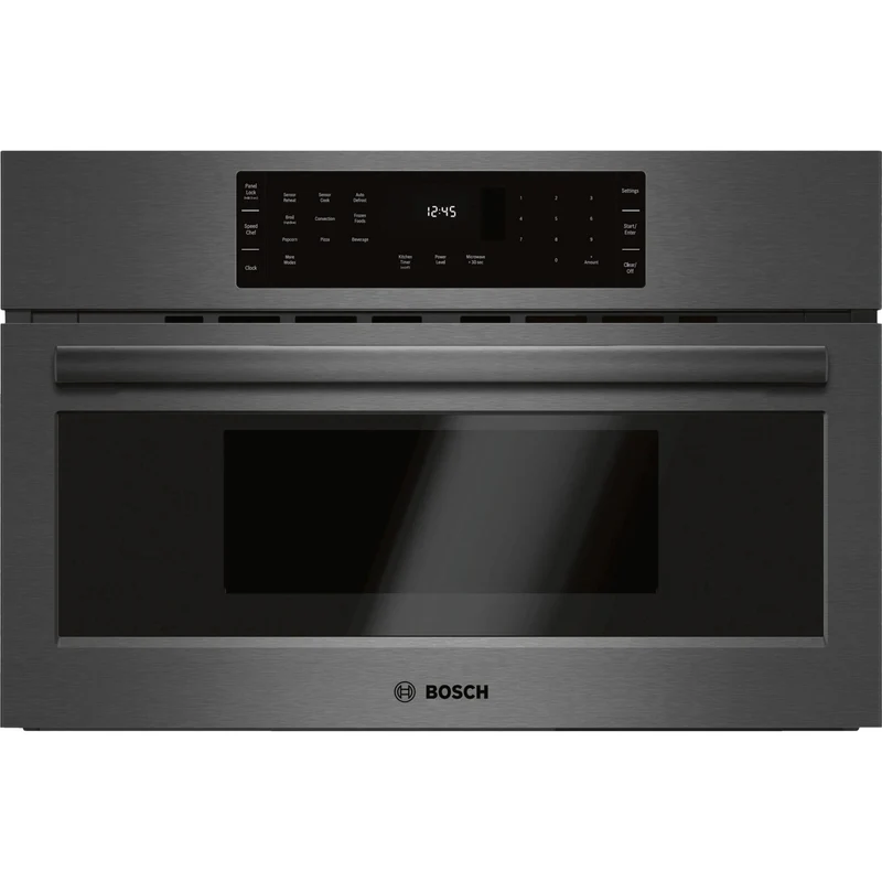 Bosch Four mural à cuisson rapide encastré de 30 po, 1,6 pi cu avec SpeedChef® HMC80242UC
