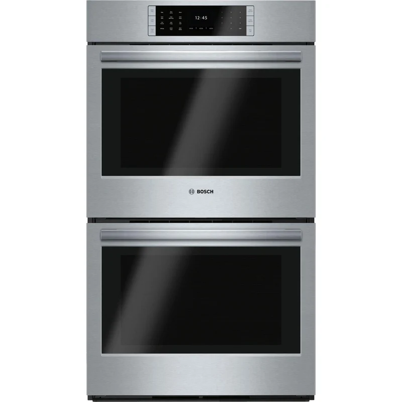 Bosch Four mural encastré double de 30 po, 9,2 pi cu avec convection HBLP651UC