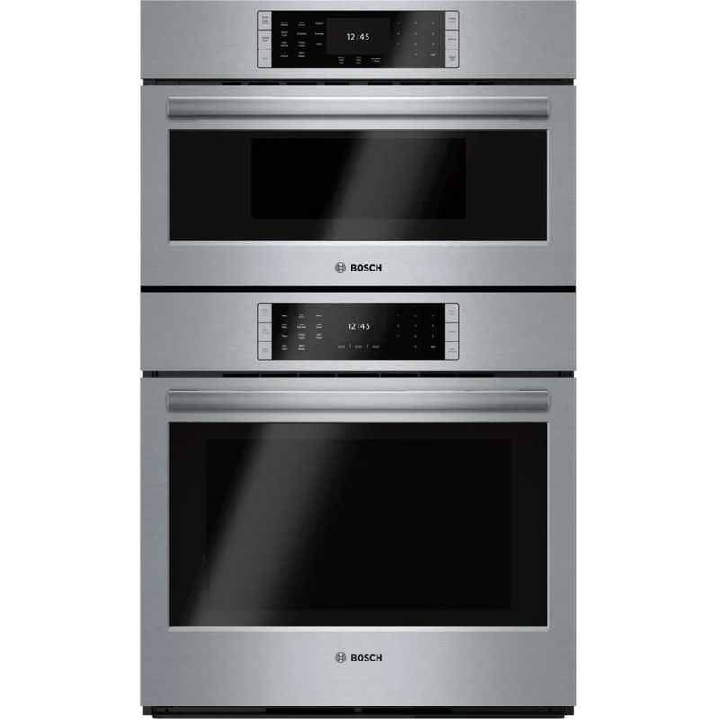 Bosch Four mural encastré combiné de 30 po, 4,6 pi cu avec EcoClean™ HBLP752UC - 181946