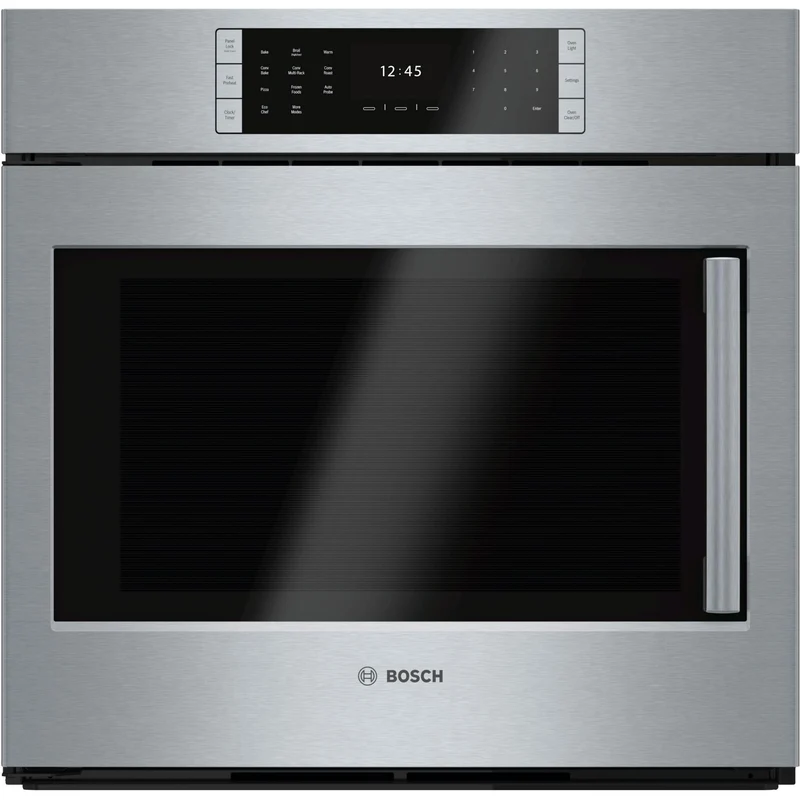 Bosch Four mural encastré simple de 30 po, 4,6 pi cu avec convection HBLP451LUC - 181962