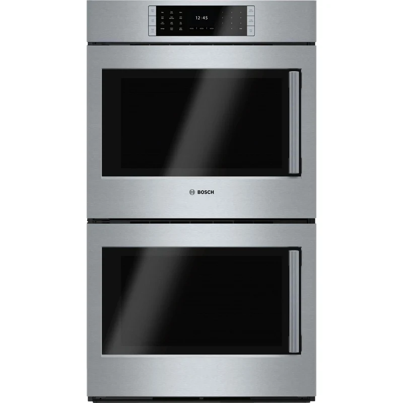 Bosch Four mural encastré double de 30 po, 9,2 pi cu avec convection HBLP651LUC