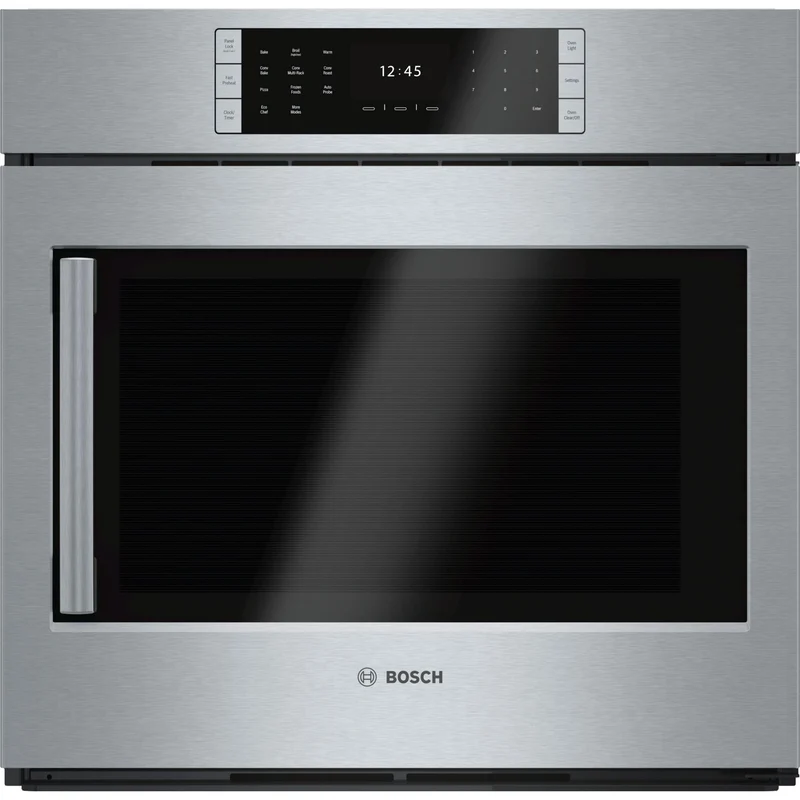 Bosch Four mural encastré simple de 30 po, 4,6 pi cu avec convection HBLP451RUC - 181963