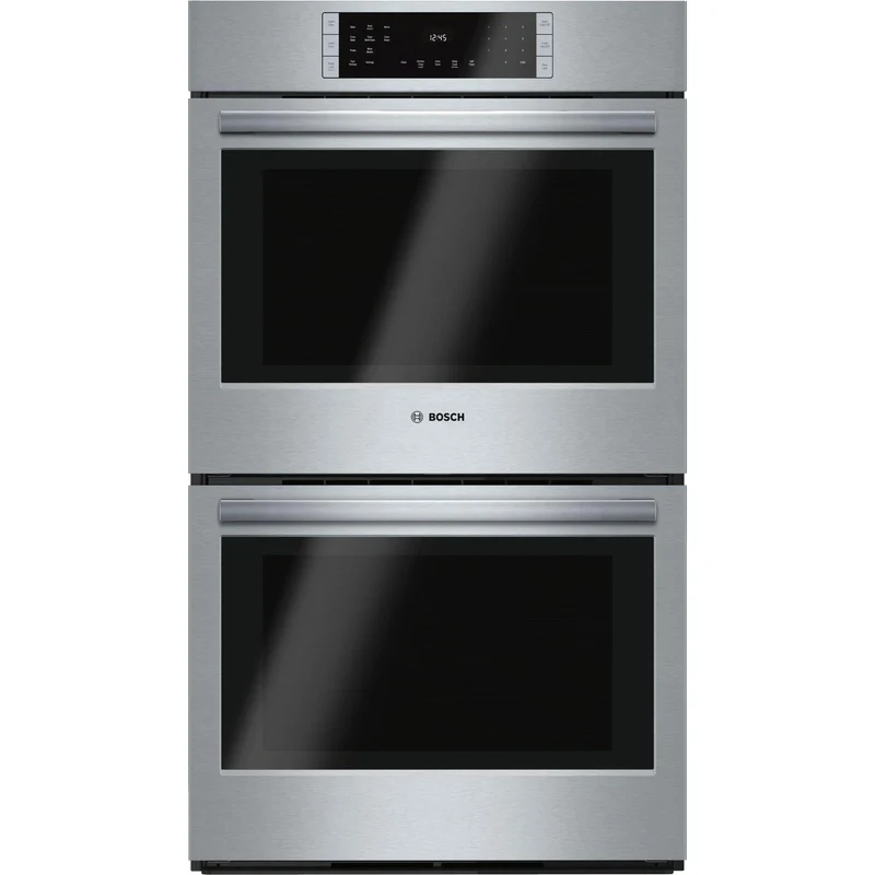 Bosch Four mural encastré double de 30 po, 9,2 pi cu avec convection HBL8651UC