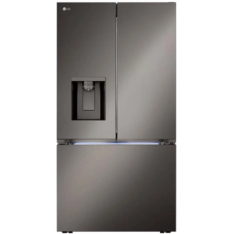 LG Réfrigérateur trois portes avec porte à deux battants à profondeur de comptoir avec quatre types de glace de 36 pouces, 26 pi. cu. LRYXC2606D - 180486