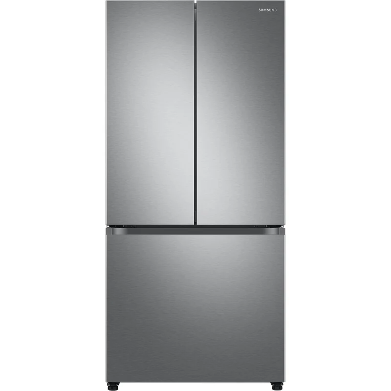 Samsung Réfrigérateur trois portes avec porte à deux battants de 33 pouces, 24,5 pi. cu. avec Beverage Center™ et pichet d’eau à remplissage automatique RF25C5551SR - 180001