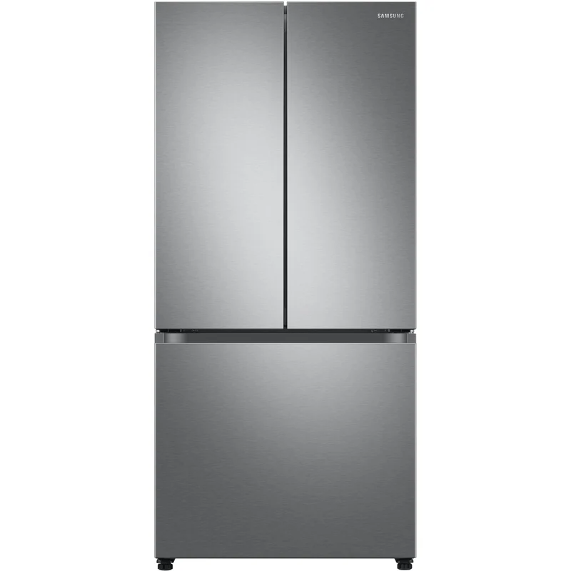 Samsung Réfrigérateur trois portes avec porte à deux battants de 33 pouces, 25 pi. cu. avec machine à glaçons automatique double avec Ice Bites™ RF25C5151SR - 180000