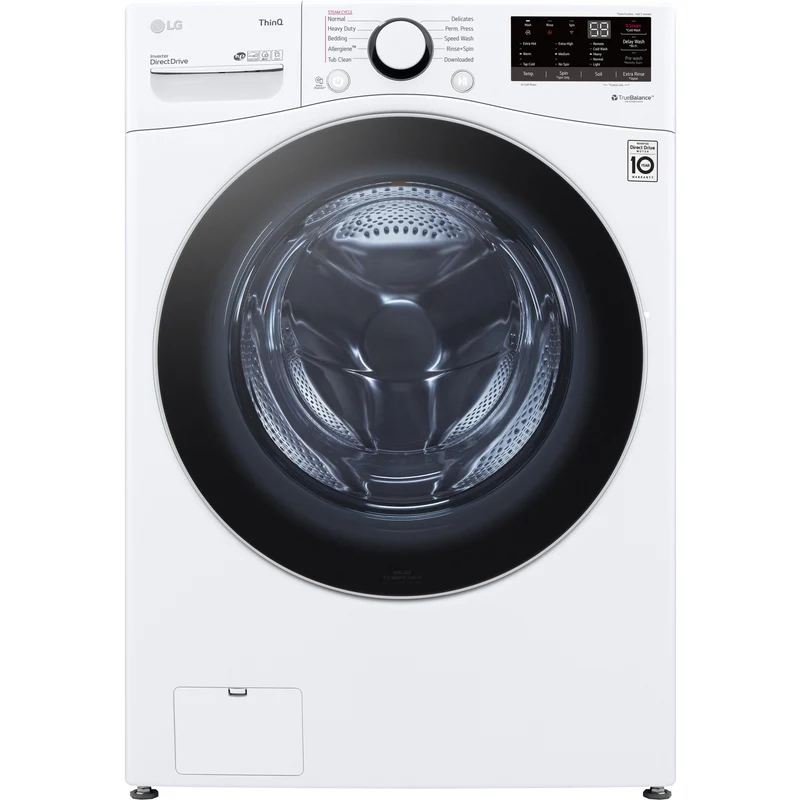 LG Laveuse à chargement frontal avec technology ColdWash™ de 5,2 pi cu WM3600HWA - 176791