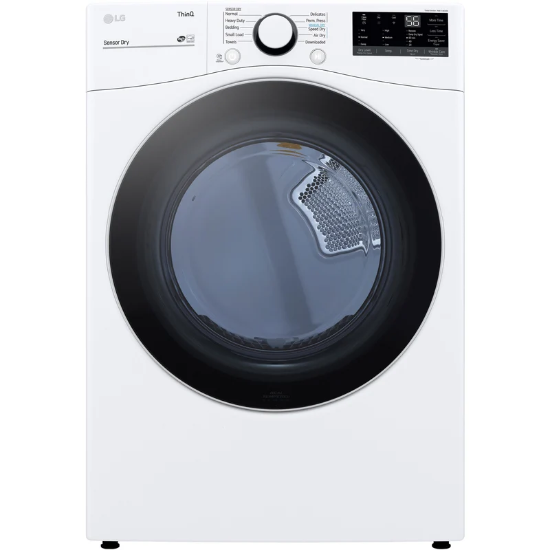 LG Sécheuse électrique de 7.4 pi.cu. avec technologie ThinQ® DLE3600W - 176792