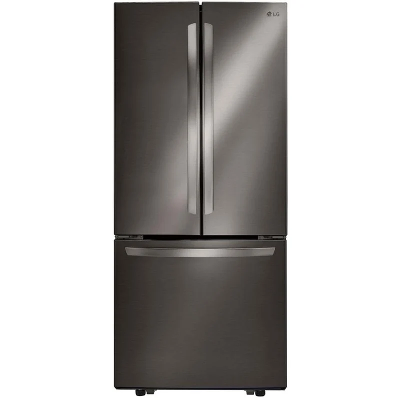 LG Réfrigérateur trois portes avec porte à deux battants amovible de 30 po., 21,8 pi.cu. avec technologie SmartDiagnosis™ LRFNS2200D - 175170