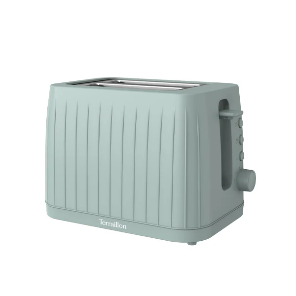 Grille-pain Bistria 2 fentes vert sauge 870 W Terraillon
