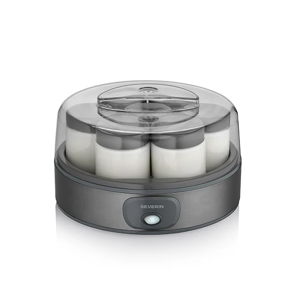 Yaourtière 7 pots grise 18 W JG3510 Severin