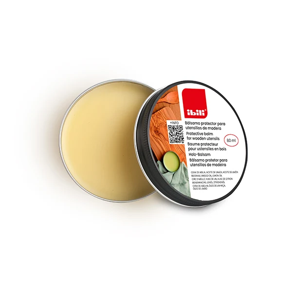 Baume protecteur pour ustensiles en bois 80 ml Ibili
