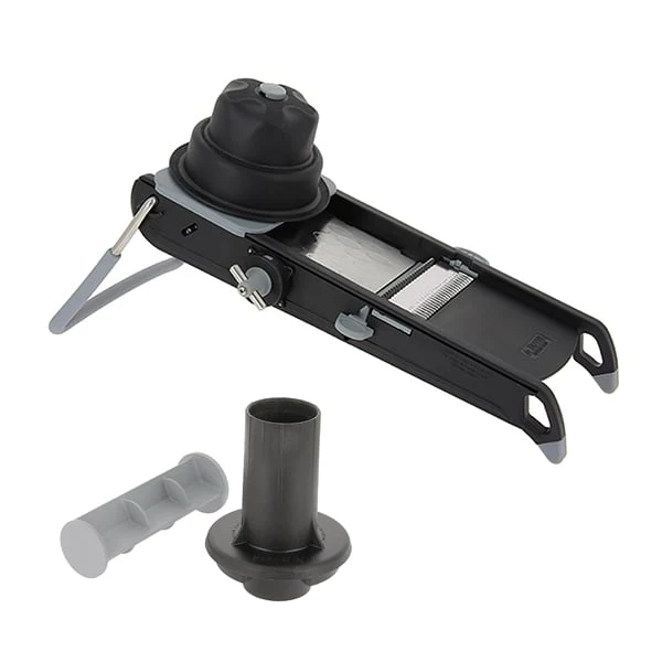 Lot mandoline swing Plus noir et accessoire rondelle Gravity De Buyer