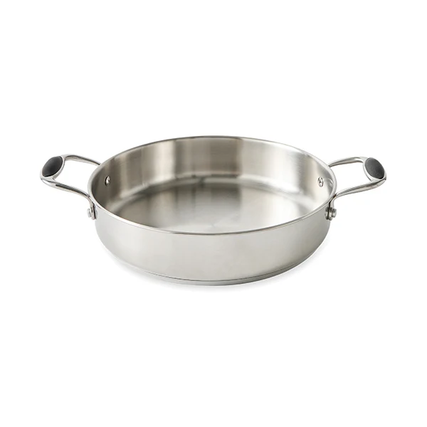 Sauteuse 2 anses tout inox 28 cm Excell’Inox Mathon