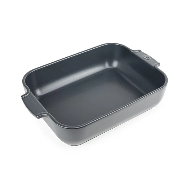 Plat à four céramique Appolia rectangulaire ardoise 32 cm Peugeot