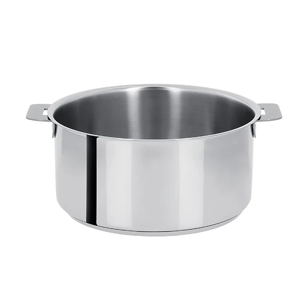 Faitout inox Mutine sans manche 26 cm 6,6 L Cristel