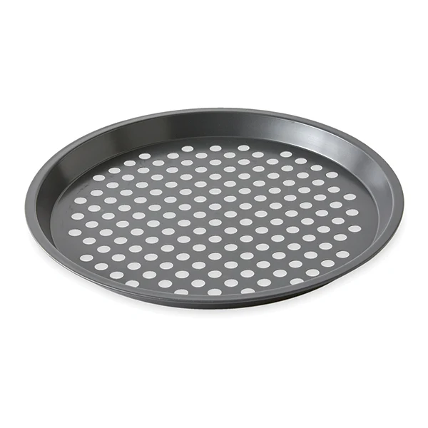 Moule à pizza perforé en acier antiadhérent 29,5 cm Mathon