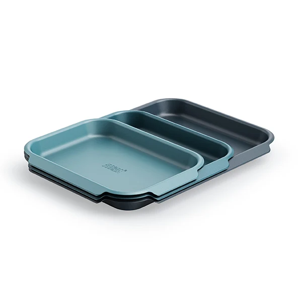 Set de 3 plaques de cuisson empilables Nest Joseph Joseph