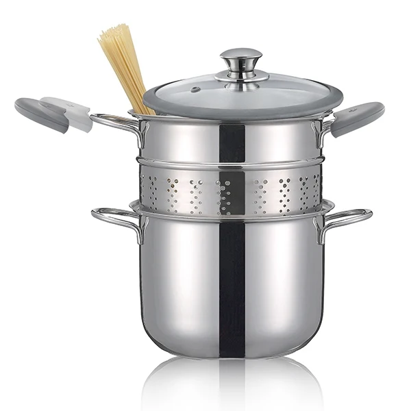 Cuit-pâtes Premium inox 20 cm 4 L Inoxriv