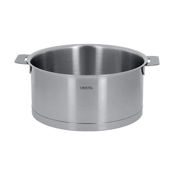 Casserole inox Strate sans manche 14 cm Cristel