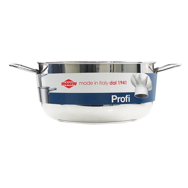 Faitout Profi en inox 30 cm 9,3 L Inoxriv