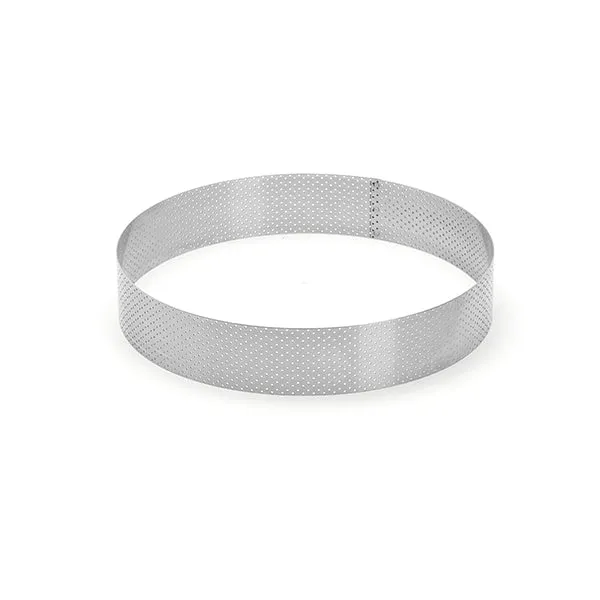 Cercle perforé inox 24 cm De Buyer