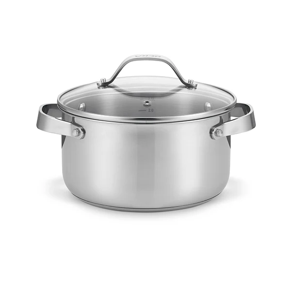 Faitout inox avec couvercle Cicla 24 cm 5,2 L Beka