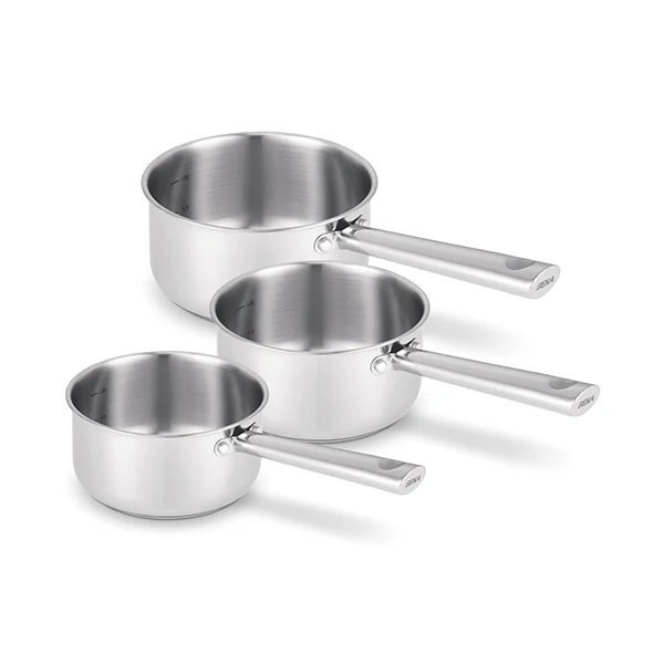Set 3 casseroles inox Cicla 16, 18 et 20 cm Beka