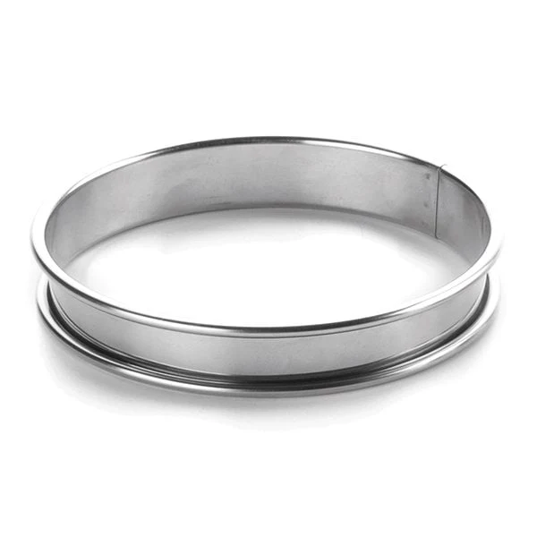 Cercle à tarte rond en inox 20 cm Lacor