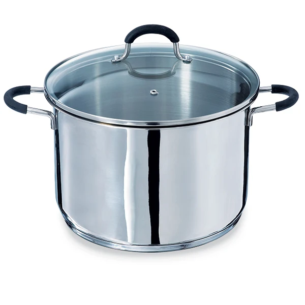 Marmite haute inox avec couvercle Rapid Cook 26 cm 8,5 L Mathon